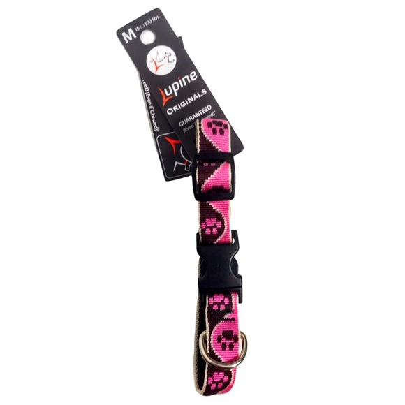 NWT Lupine Pet Dog Collar & Lead - Tickled Pink - Picture 13 of 16